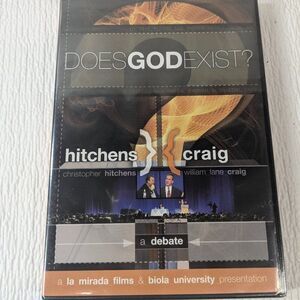 NEW Does God Exist? A Debate DVD Christopher Hitchens & William Craig‎ film